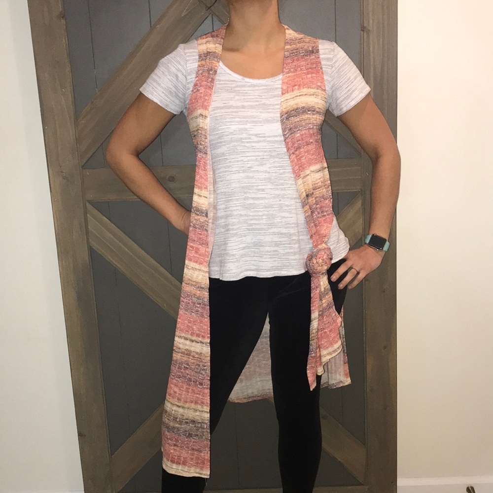 Lularoe Joy sleeveless duster
